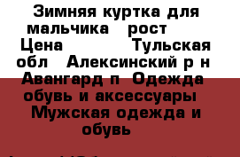 Зимняя куртка для мальчика , рост 164 › Цена ­ 2 500 - Тульская обл., Алексинский р-н, Авангард п. Одежда, обувь и аксессуары » Мужская одежда и обувь   